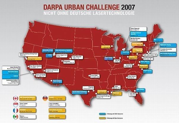 Darpa Urban Challenge 2007